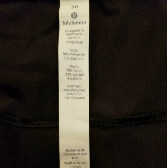 Lululemon Black Comissioned Short Size 36 - Picture 5 of 5